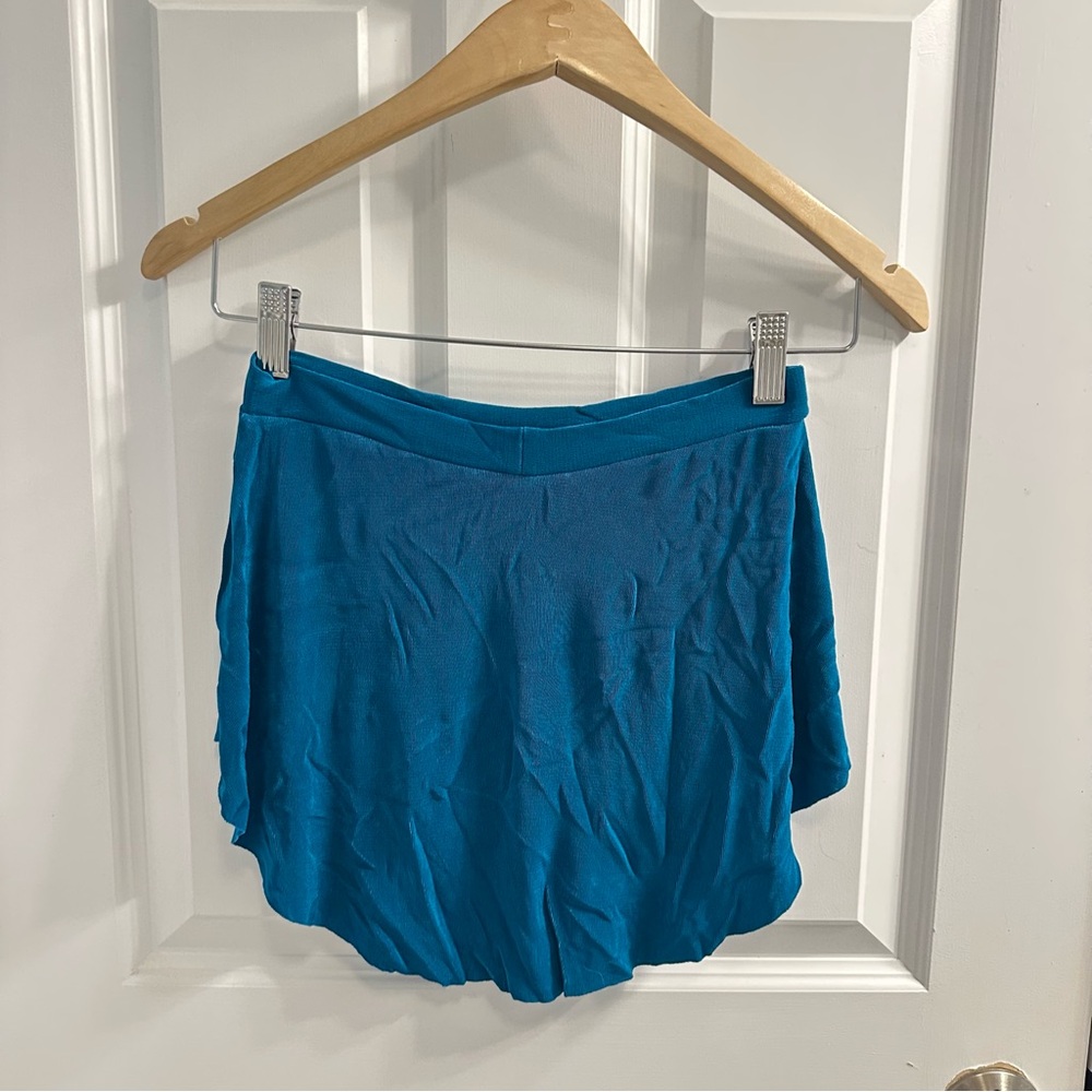 Teal Bullet Pointe Skirt - Picture 3 of 3